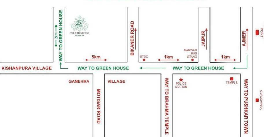 The Greenhouse Resort Pushkar Exterior foto